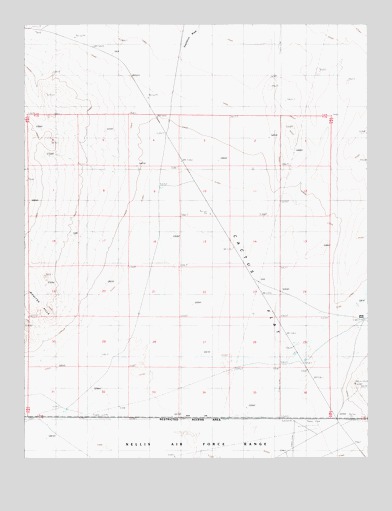 Reeds Ranch, NV USGS Topographic Map