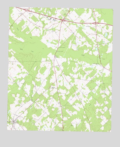 Rentz, GA USGS Topographic Map