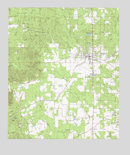 Ringgold, LA USGS Topographic Map