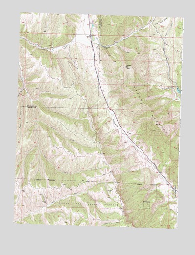 Rio Blanco, CO USGS Topographic Map
