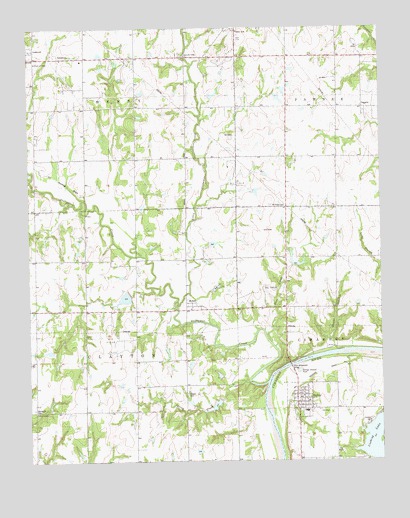 Ripley, OK USGS Topographic Map