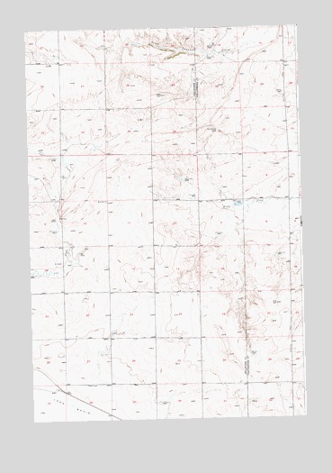Rock Spring, MT USGS Topographic Map
