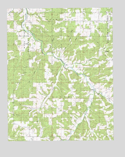 Roubidoux, MO USGS Topographic Map