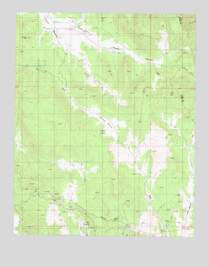 Sacatar Canyon, CA USGS Topographic Map