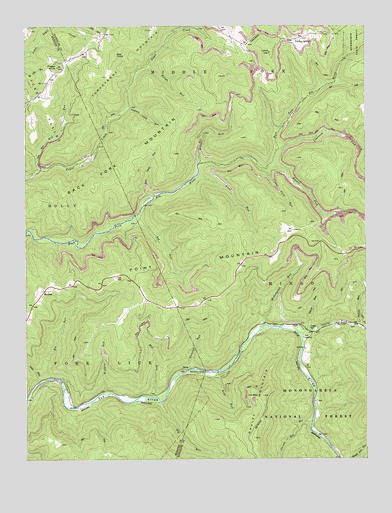 Samp, WV USGS Topographic Map