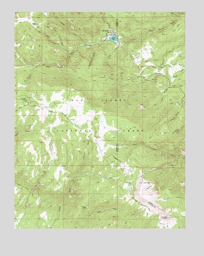 San Isabel, CO USGS Topographic Map