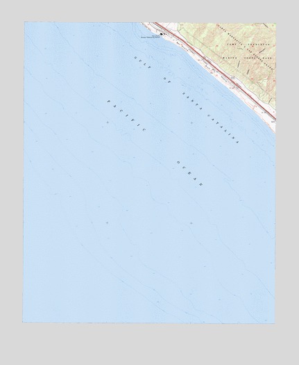 San Onofre Bluff, CA USGS Topographic Map