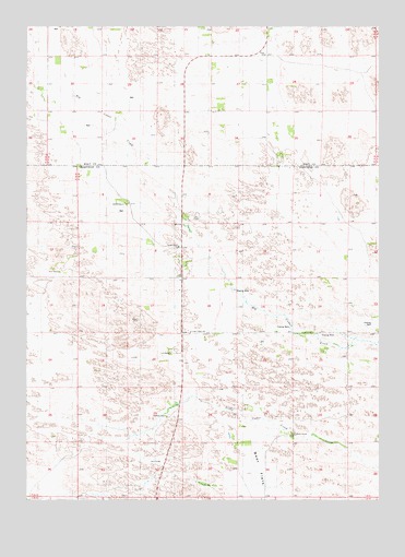 Abbott Ranch, NE USGS Topographic Map