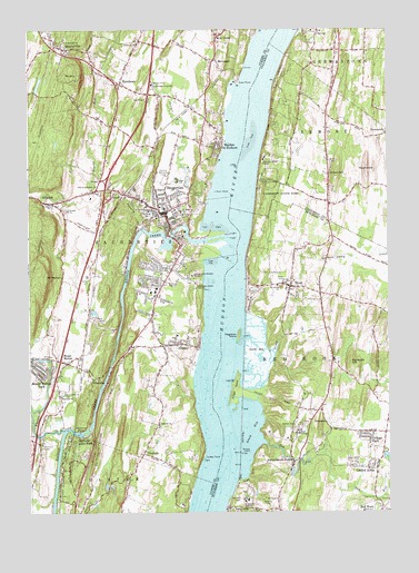 Saugerties, NY USGS Topographic Map