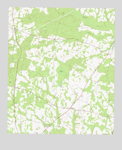Scotts Corner, GA USGS Topographic Map
