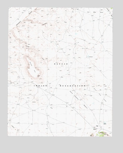 Shinumo Altar, AZ USGS Topographic Map