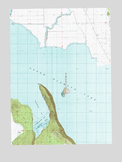 Shoalwater Bay, OR USGS Topographic Map