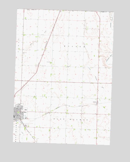 Sibley East, IA USGS Topographic Map