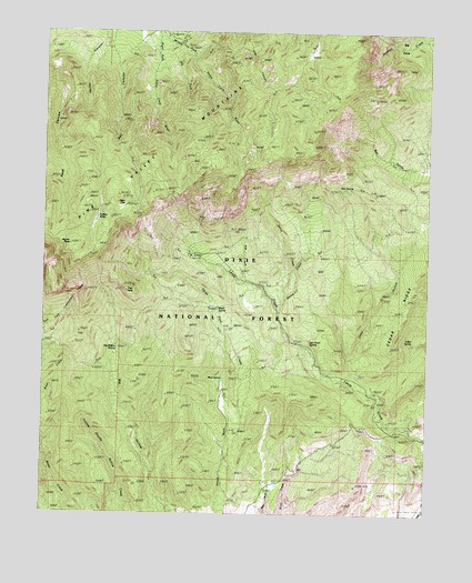 Signal Peak, UT USGS Topographic Map