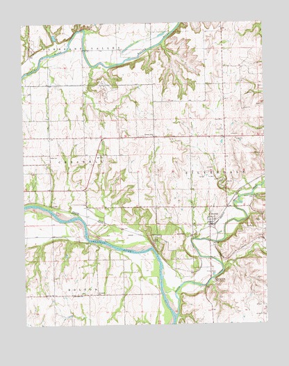 Silverdale, KS USGS Topographic Map