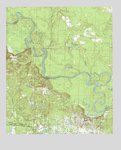 Snow Hill, AR USGS Topographic Map