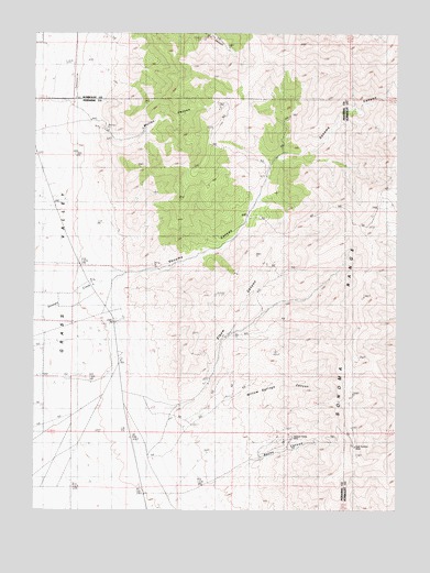Sonoma Canyon, NV USGS Topographic Map