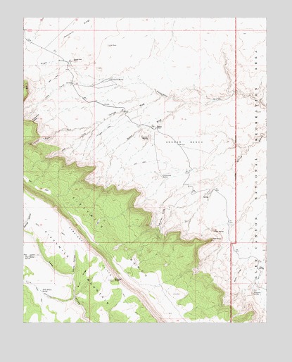 Sooner Bench, UT USGS Topographic Map