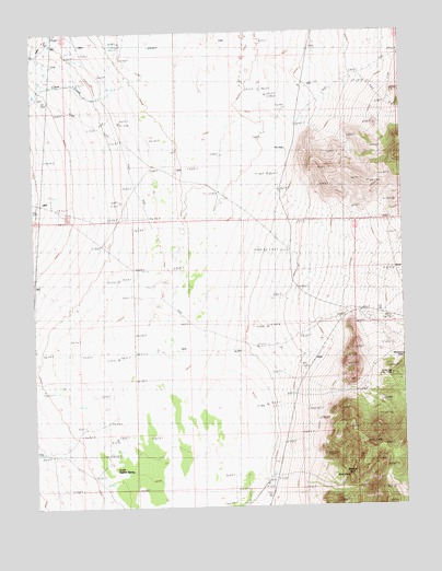 South Bastian Spring, NV USGS Topographic Map