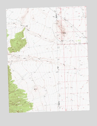 Spring Mountain, UT USGS Topographic Map
