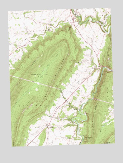 Spruce Creek, PA USGS Topographic Map