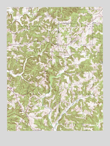 Stanford, IN USGS Topographic Map