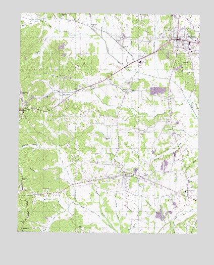 Stantonville, TN USGS Topographic Map