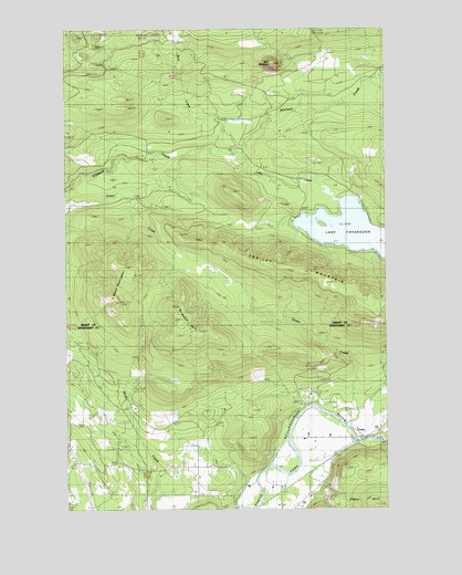 Stimson Hill, WA USGS Topographic Map