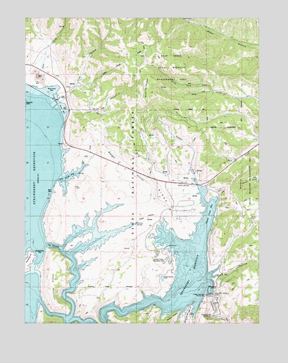 Strawberry Reservoir NE, UT USGS Topographic Map