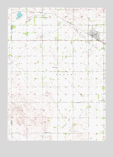 Stuart, NE USGS Topographic Map