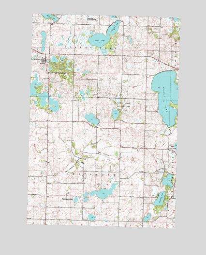 Sunburg, MN USGS Topographic Map