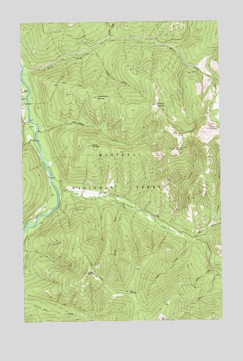 Sylvanite, MT USGS Topographic Map