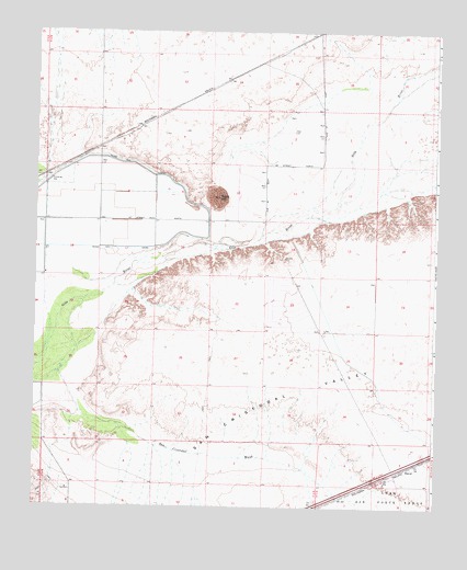 Texas Hill, AZ USGS Topographic Map