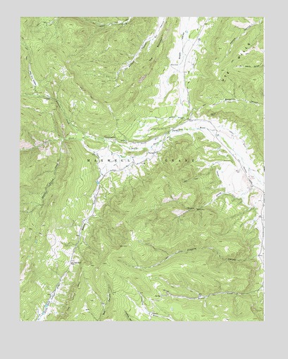 Torres, CO USGS Topographic Map