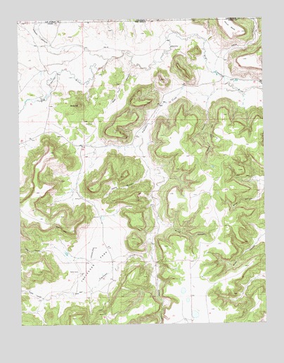 Travesser Park, NM USGS Topographic Map