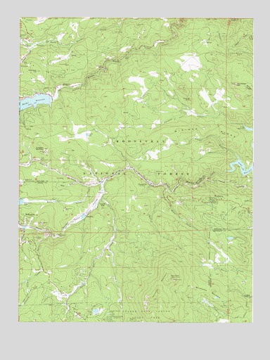 Tungsten, CO USGS Topographic Map