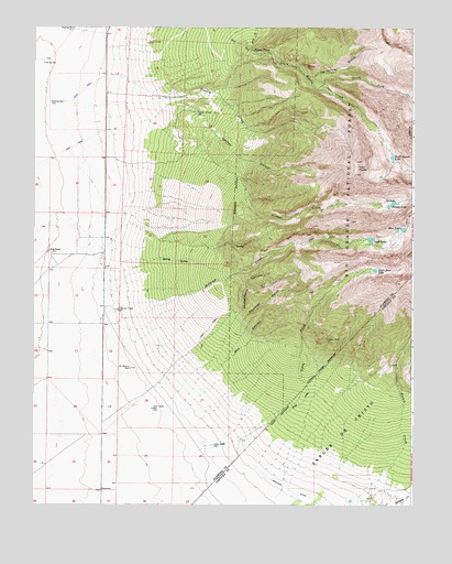 Twin Peaks, CO USGS Topographic Map