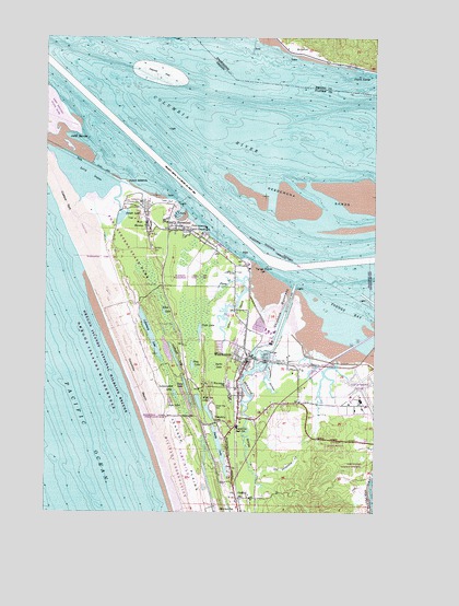 Warrenton, OR USGS Topographic Map
