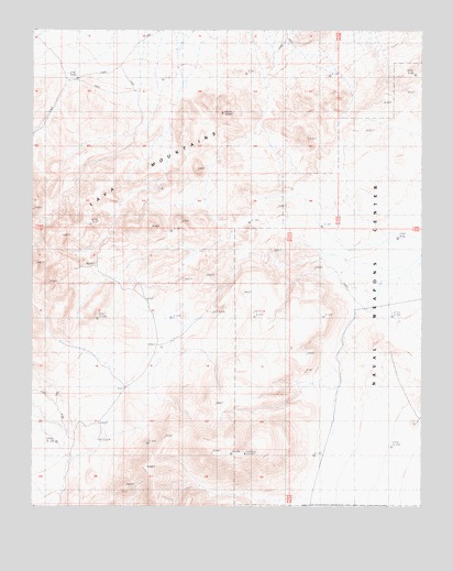 West of Black Hills, CA USGS Topographic Map