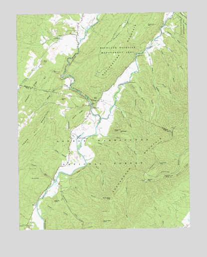 Williamsville, VA USGS Topographic Map