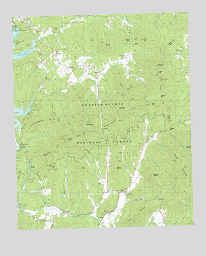 Wilscot, GA USGS Topographic Map
