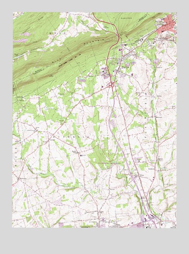 Wind Gap, PA USGS Topographic Map