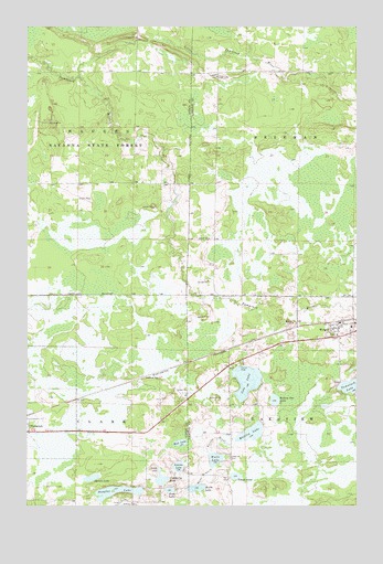 Wright, MN USGS Topographic Map