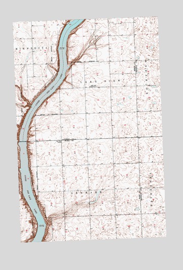 Bowbells SE, ND USGS Topographic Map
