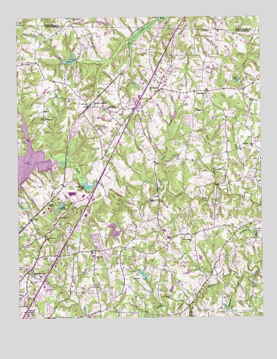 Browns Summit, NC USGS Topographic Map