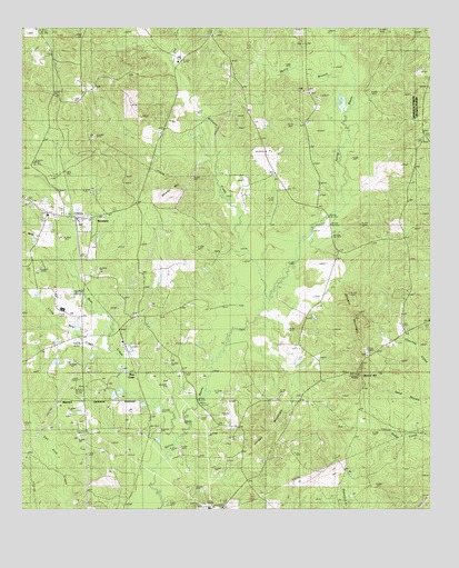 Bryceland, LA USGS Topographic Map