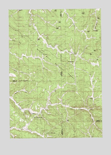 Buckhorn, WY USGS Topographic Map