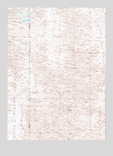 Burwell NW, NE USGS Topographic Map