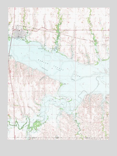 Alma, NE USGS Topographic Map