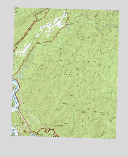 Calderwood, TN USGS Topographic Map